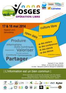 Affiche Vosges Opération Libre